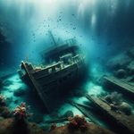 Batık Gemi Enkazı (Sunken Shipwreck)