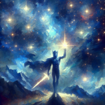 Yıldızlı Gece Gökyüzü (Starry Night Sky)