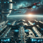 Fütüristik Uzay İstasyonu (Futuristic Space Station)