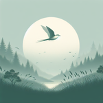 Üstten Uçan Kuş (Bird Flying Overhead)