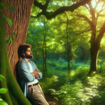 Ağaca Yaslanma (Leaning Against Tree)